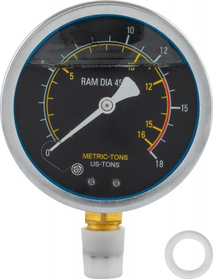 Ombra OHT613VPG Манометр для пресса гидравлического с ножным приводом 12т OHT613VPG