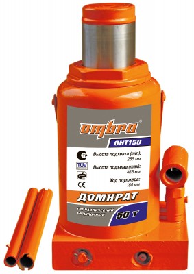 Ombra OHT150 Домкрат гидравлический профессиональный 50 т., 285-465 мм OHT150