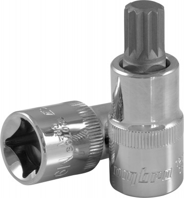Ombra 120716 Насадка торцевая 1/2"DR с вставкой-битой SPLINE, M16 120716
