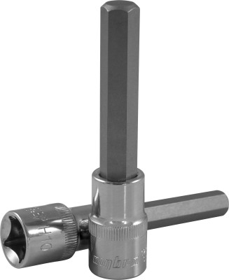 Ombra 121209 Насадка торцевая 1/2"DR с вставкой-битой шестигранной, Н9, 100 мм 121209